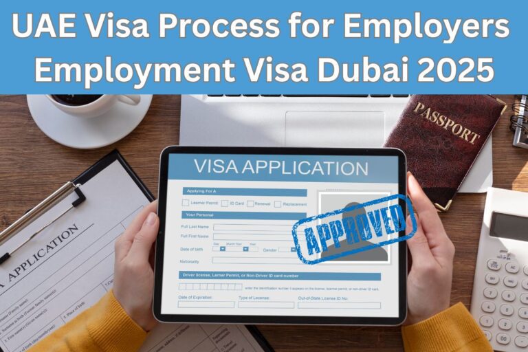 UAE Visa Process for Employers - Employment Visa Dubai 2025 5 UAE Visa Process for Employers