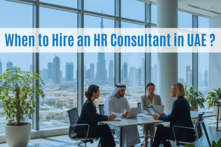 When to Hire an HR Consultant in UAE : Signs You Need Help 1 When to Hire an HR Consultant in the UAE